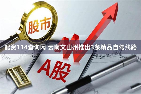 配资114查询网 云南文山州推出3条精品自驾线路